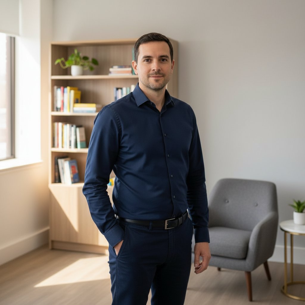 James Whitfield, qualified counsellor in Leeds
